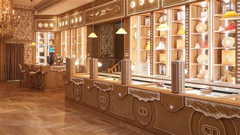 Dior gingerbread cafe Harrods